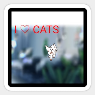 Cats Sticker